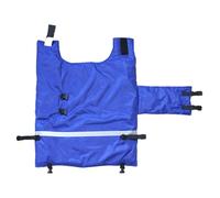 Calf Coat - Super Calf Jacket | Goat Cover Calf | Goat Blanket Jacket | Thick Oxford Fabric, Wind-proof Waterproof Layer, Soft Blue Cattle Blanket for Calf Heat