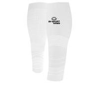 Calf compression sleeve BV sport Booster Elite Evolution (White)