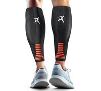 Calf Compression Sleeves for Men & Women (Ideal for Sports, Running, Shin Splints & More) (One Pair) (Black) (Small) [S]