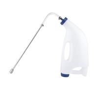 Calf Feeder Bottle 4L Capacity With Long Mouth For Smooth Feeding Horizontal Calf Milk Feeding Bottle Farm Animal Feeders