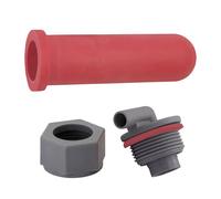 Calf Feeder Fixed Base Milk Bucket Nipple Soft Rubber Feeding Teats for Cattle and Horse Milk Bucket Nipple