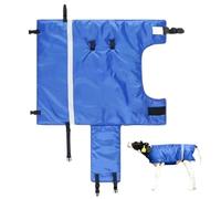 Calf Goat Blanket Thickened Adjustable Livestock Shelter Moisture-Proof & Cold-Resistant Calf Blankets for Winter Waterproof Reduce Illness Goat Blanket