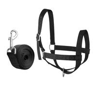 Calf Halter,Cow Halter Head Collar with Rope | Small Breeds Animals Showing Adjustable Tool for Training Handling Horse Lamb Foal Goat Sheep