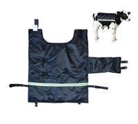 Calf Jacket Winter - Oxford Cloth Outer Layer, Warm Cotton Interlayer, Insulated Coat Blanket | Waterproof Cold Weather Outdoor Cattle Sheep Goat Horse Livestock Farmyard Barn Stable Cow