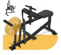 Calf Raise Machine Home Gym: Calf Machine Seated Calf Raise Machine Adjustable Calf Workout Machine Leg Raise Machines Exercise Equipment Plate Loaded Black