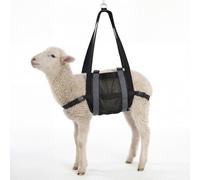 Calf Sling for Weighing Animals with Adjustable Back Straps, Max 300 LBS Small Animal Hanging Scale, Easy to Weigh Newborn Livestock Lifting Harness with Breathable Mesh for Lambs,Calves,Alpacas,Dogs