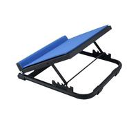 Calf Stretch Incline Board Slant Board Calf Stretcher Professional Non Slip Inclined Plate 5 Adjustable Angles Supporting Extension(Blue)