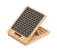 Calf Stretch Slant Board | Wooden Calf Stretcher Incline Board Adjustable | Portable Leg Exercise Trainer Home Gym Fitness Squat Wedge for Muscle Limb Heel Ankle Knees Leg Recovery