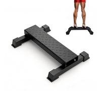Calf Trainer, Versatile Calf Raise Bar, Non-Slip Heavy-Duty Steel Block for Calf Raises, Squats, Foot Stretching & Dip Exercises, Home Fitness, Stable & Durable