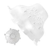 Calf Weaning Device - Soft Cattle Cow Weaning Tool,Clear Breathable Breast Shell Milking Stop for Livestock Handling Supplies for Indoor Poultry Farm Factory Breeding Farmers