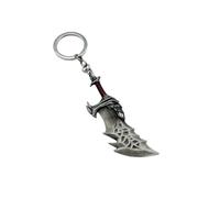 calfee GOW Keychain Kratos Leviathan Axe Keychain Blades of Chaos Keychain Gifts for Men Teens Game Fan (Style A)