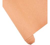 CALFOVERA 150 x 40cm PVC Leather Fabric Stiffener Roll 0.08cm Sandy Brown Handmade Bag Liner Stiffener Leather Roll DIY Sewing Supply for HandBag Purse Making Home Workshop Crafts