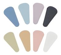 CALFOVERA 8PCS 8 Colors PU Leather Scissor Sheath Waterproof Small Safty Tip Protective Case Durable Scissor Cover Portable Beauty Trimming Tool Protector for Sewing Quilting Crafts DIY