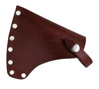 CALFOVERA Cowhide Leather Axe Sheath Genuine Hatchet Sheath Holster Axe Head Protector Case Cover Tool Camping Accessories Brown Work Essentials for Outdoors Camping Hiking Accessories