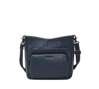 Calfskin Shoulder Bag Mandarina Duck Mellow Bleu 25x30x8 cm