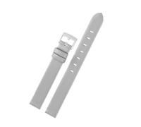 Calfskin Strap Compatible With Swarovski Watch Crystalline Oval Dial Plate 5158517/5158544 /5158972 12mm/14mm Women's Bracelet Pink/Grey/Bl