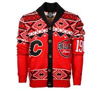 Calgary Flames 2015 Ugly Cardigan Extra Large