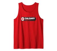 Calgary Logo Emblem - Calgary Alberta Canada Tank Top