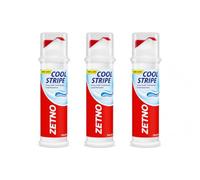 Calgatee Cool Stripe Toothpaste Pump 100 ml - Fluoride Toothpaste for Cavity Protection, Strong Teeth, Fresh Breath - Easy Pump Dispenser - Daily Oral Care for Adults and Kids - Pack of 3