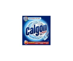 Calgon 3-in-1 Water Softener Tablets, Washing Machine Cleaner, Removes Odours, Limescale and Residue, Deep Clean, Units: 75 Tablets, Size: XL Pack,