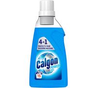Calgon 4-in-1 Washing Machine Cleaner and Water Softener Gel 750 ml Removes Limescale Residue, Dirt, Rust & Malodours , Deep Clean