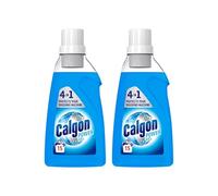 Calgon 4-in-1 Washing Machine Cleaner and Water Softener Gel 750 ml, Pack of 2, Removes Limescale, Residue, Dirt, Rust & Malodours, Deep Clean
