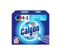 Calgon 4-in-1 Washing Machine Cleaner and Water Softener Tablets, Removes Limescale & Odours, Deep Clean, Units: 15 Tablets, Pack of 1