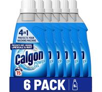 Calgon 4-in-1 Washing Machine Water Softener Gel, 750ml, Pack of 6