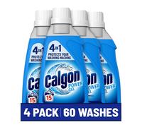Calgon 4in1 Washing Machine Cleaner and Water Softener Gel 750 ml Pack of 4