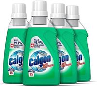 Calgon Antibacterial Washing Machine Cleaner and Limescale Remover, Water Softener Gel, Helps to Maintain your Washing Machine, 750ml, Pack of 4