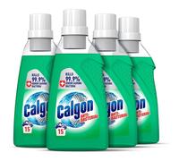 Calgon Antibacterial Washing Machine Cleaner and Limescale Remover, Water Softener Gel, Helps to Maintain your Washing Machine, 750ml, Pack of 4