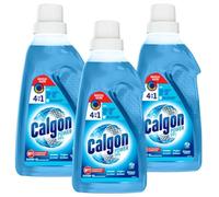 Calgon Gel Power 4-in-1 Anti-limescale Detergent, Anti-Corrosion, Residue and Odours - 3 x 750ml
