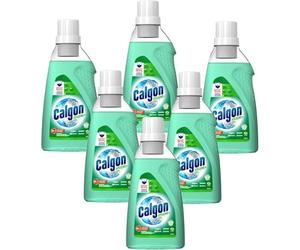 Calgon Hygiene+ Gel - Antibacterial Water Softener for the Washing Machine, Pack of 6 (6 x 750 ml)