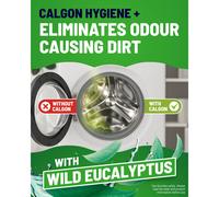 Calgon Hygiene Plus Washing Machine Cleaner Limescale Remover Water S