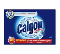 Calgon 3 in 1 Powerball Washing Machine Cleaning Tablets, Water Softener, Protects from Limescale, Dirt & Odors (30 Tabs)