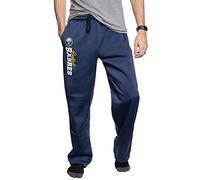 Calhoun NHL Mens Polyfleece Lounge Sweatpants, Buffalo Sabres, Large
