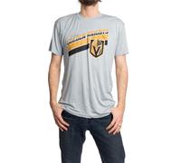 Calhoun NHL Mens Short Sleeve Rash Guard Wicking T-Shirt, Vegas Golden Knights, XXL