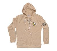 Calhoun NHL Surf & Skate Unisex Loose Fit Waffle Pullover Hoodie - The Coastal Collection, Pittsburgh Penguins, XL