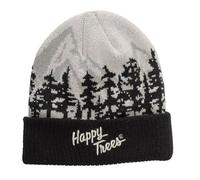 Calhoun Officially Licensed Bob Ross Happy Trees and Mountains Knit Roll Up Beanie, Bob Ross, One size