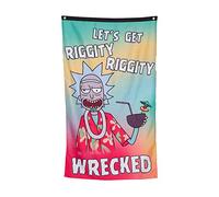 Calhoun Rick and Morty Wall Banner (30" by 50") (Riggity Wrecked)