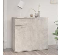 calhoun wooden sideboard with 2 doors 1 drawer in concrete grey