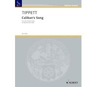Caliban's Song: from the Tempest Suite. baritone and piano. baryton.