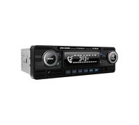 Caliber RMD120DAB-BT-B - auto radio with Bluetooth,DAB+ - retro look Black chrome