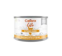 Calibra Cat Life Can Sterilised Turkey 6 x 200g 6 Cans