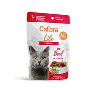 Calibra Cat Life Pouch Adult Beef 28x85g 85 g