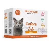 Calibra Cat Life Pouch Adult Multipack 12 x 85g pack