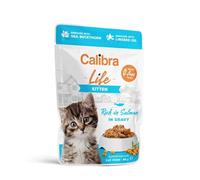 CALIBRA CAT Life Pouch Kitten Salmon EN Salsa 28X85GR