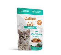 Calibra Cat Life Pouch Sterilised Salmon 28x85g 85 g