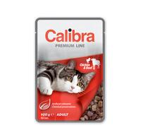 Calibra Cat Premium Adult Chicken & Beef 24x100g 12 Tins