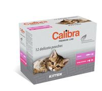 Calibra Cat Premium Pouch Kitten Multipack 12 x 100g pack